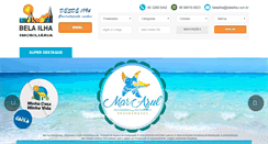 Desktop Screenshot of belailha.com.br